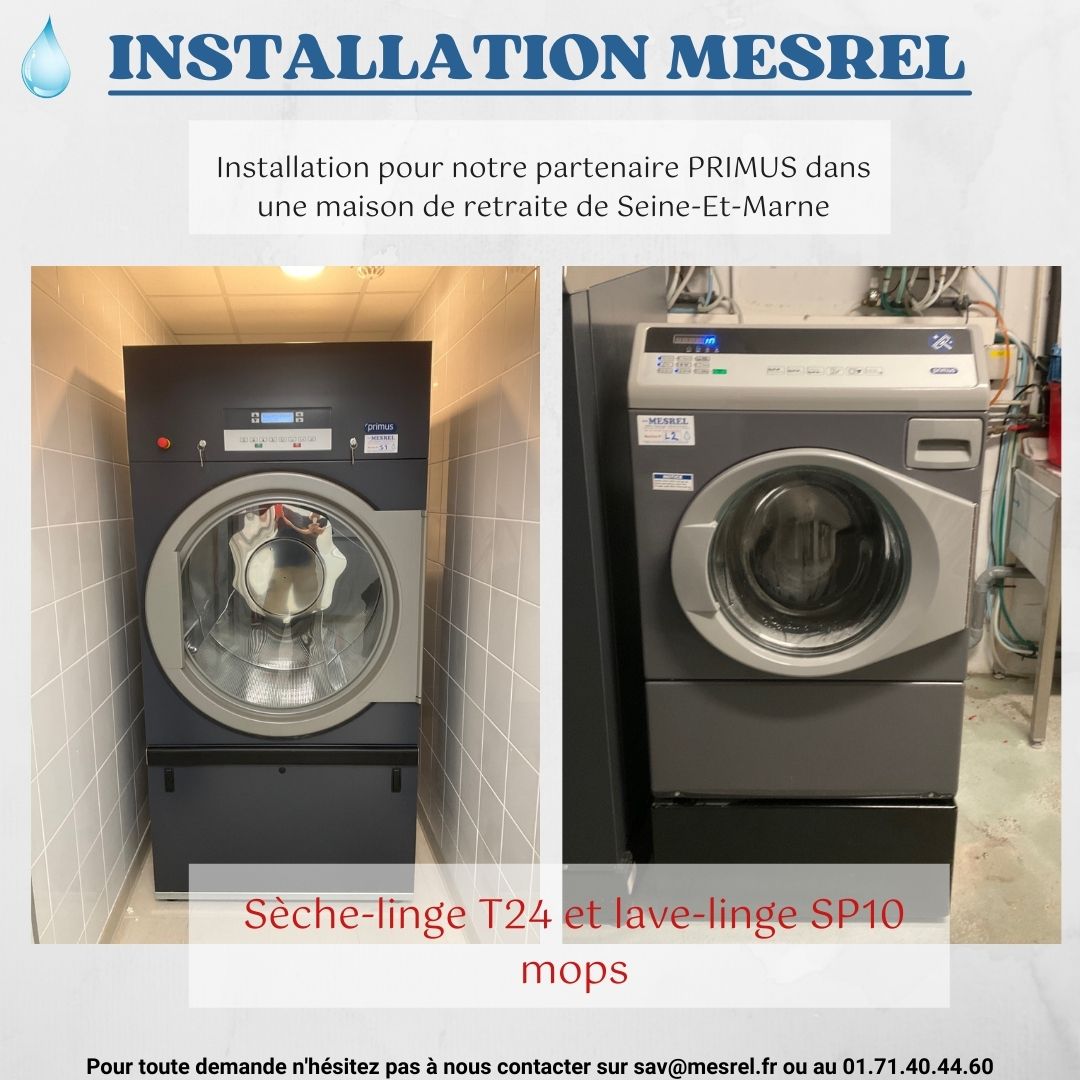 Installation pour notre partenaire Alliance Laundry Systems 